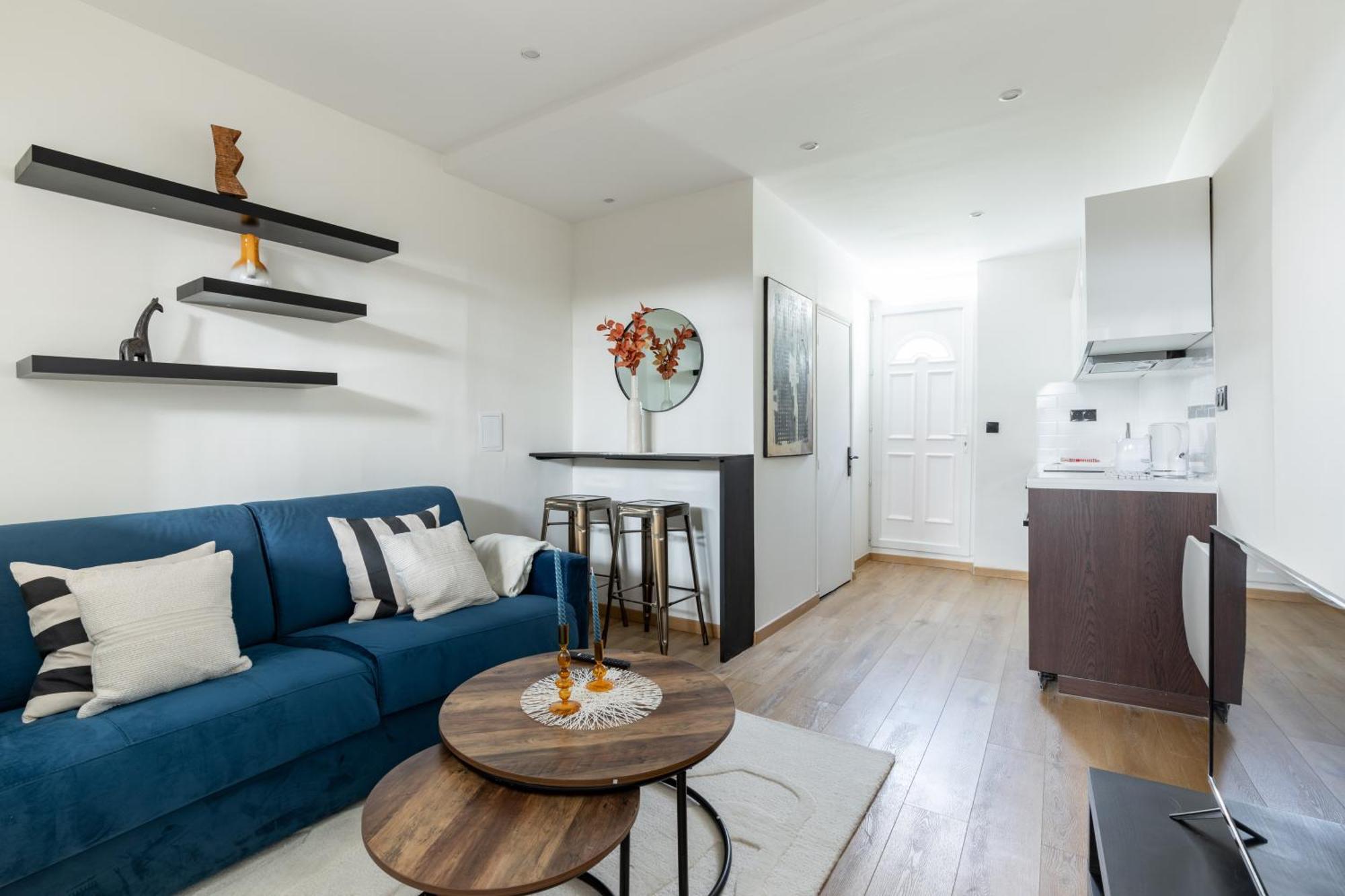 Batignolles Truffaut Charming 4p-1br Apartamento *