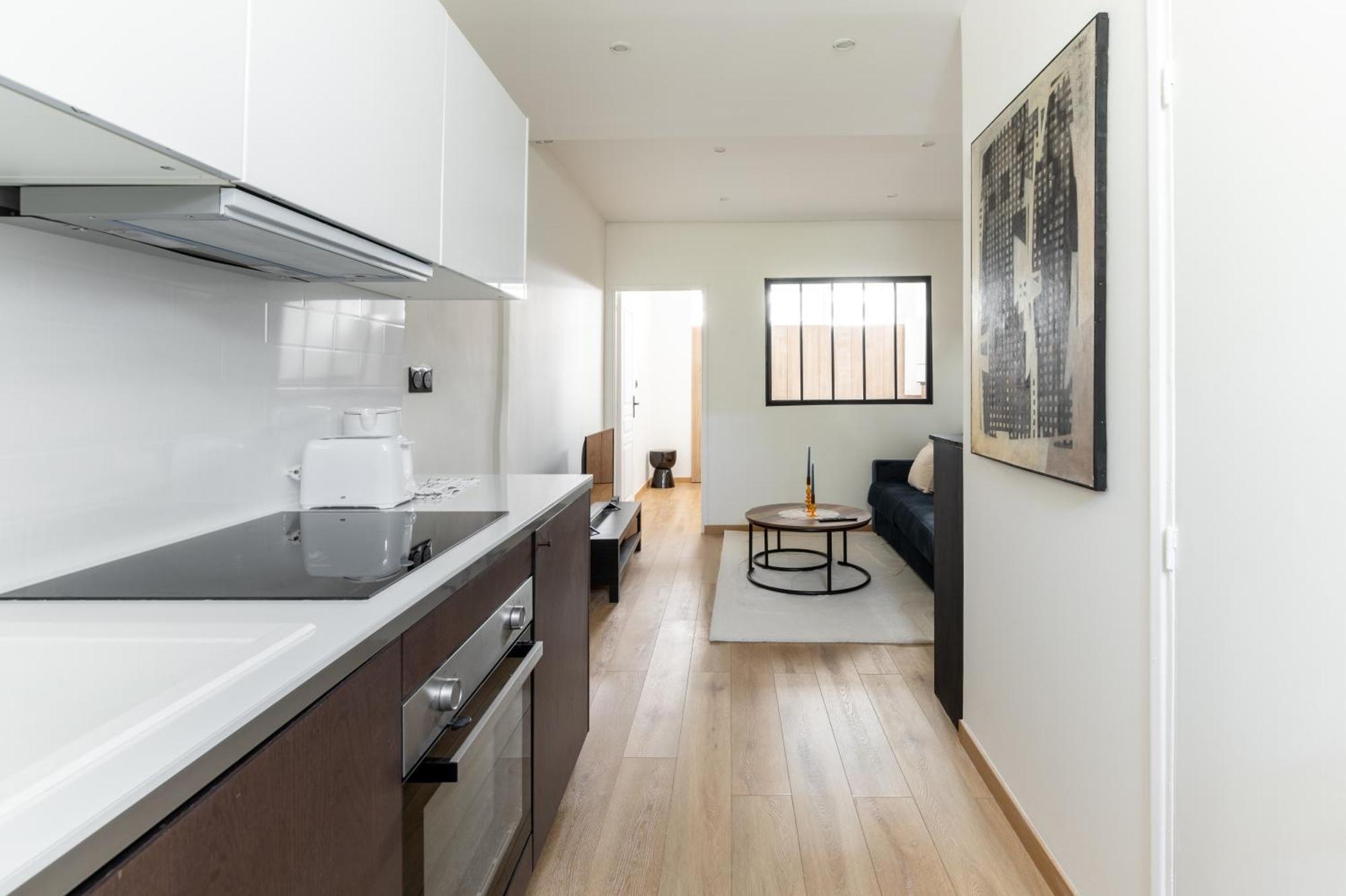 Batignolles Truffaut Charming 4p-1br Apartamento *